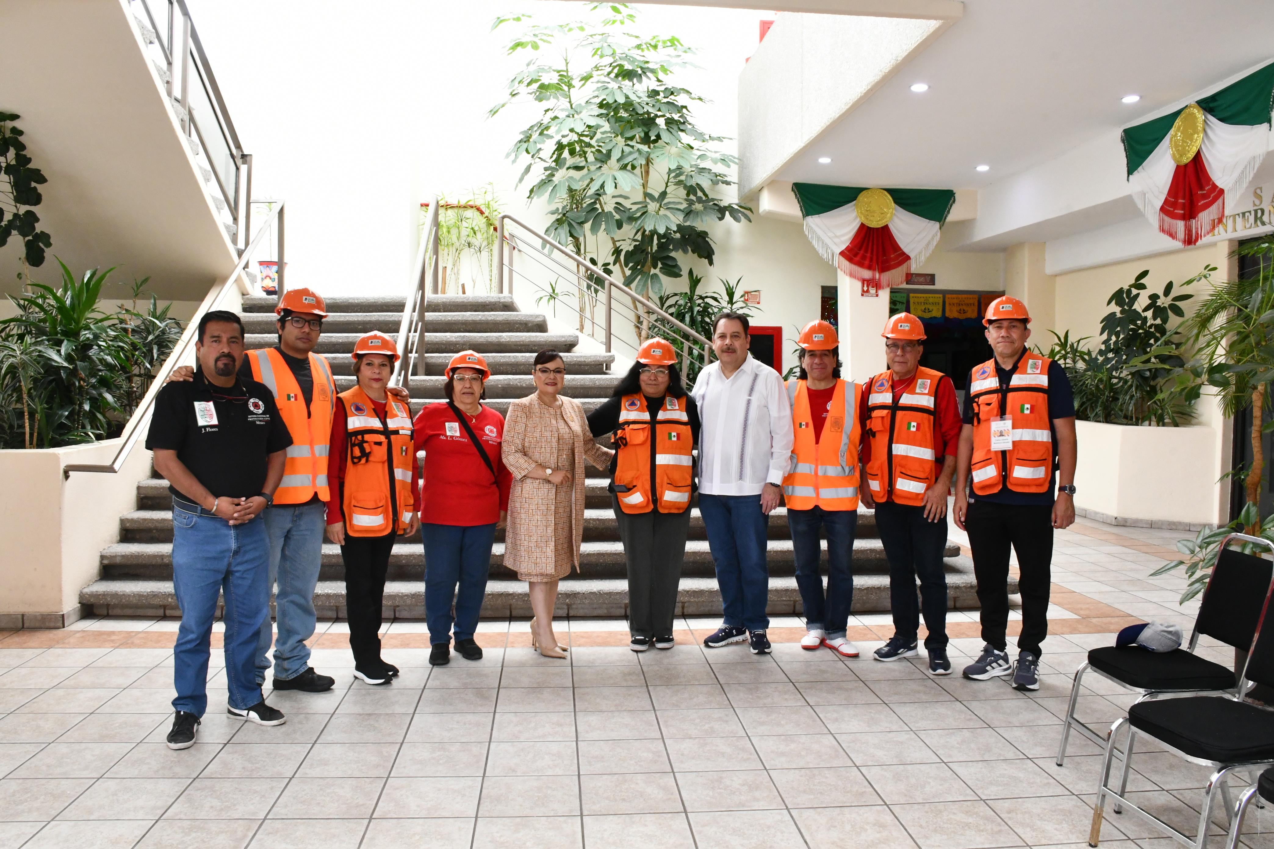 2do. Simulacro Nacional Sede SNTISSSTE